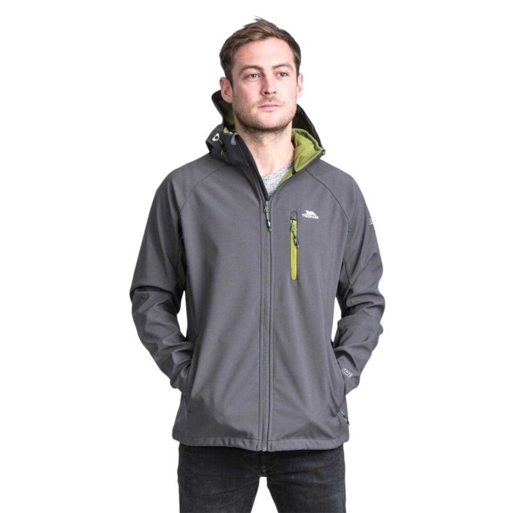 Trespass Mens Nider  Soft Shell Jacket / Carbon